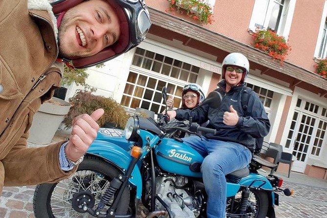 Private vintage sidecar tour of the D-Day Landing Beaches - Omaha Beach and the memorial moment, plus why time rules the day