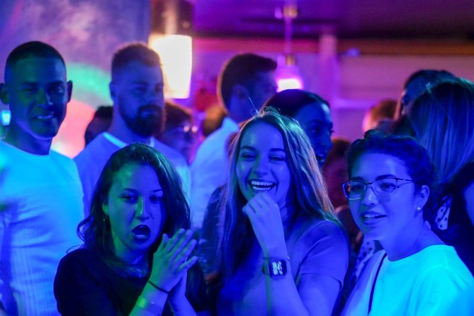 Riviera Bar Crawl Party with Free Shots and VIP Entry - Stop 1 at Place Massena, Loft Bar: hour one and the warm-up