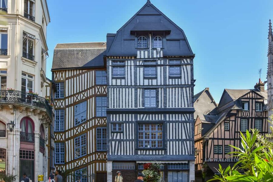 Rouen: Guided Tour of the Historic Center - Saint-Maclou Church and Flamboyant Gothic details you can actually spot