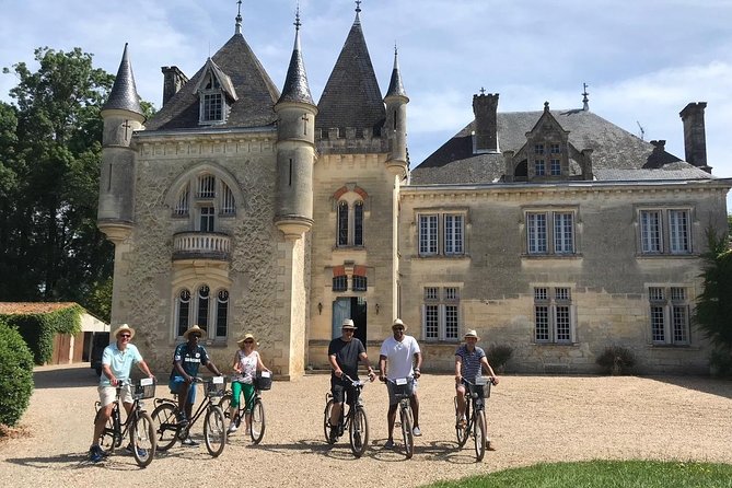 Saint-Emilion Small-Group Electric Bike Wine Tour Tastings & Lunch from Bordeaux - Bordeaux departure, St-Émilion arrival, and the 8.5-hour flow