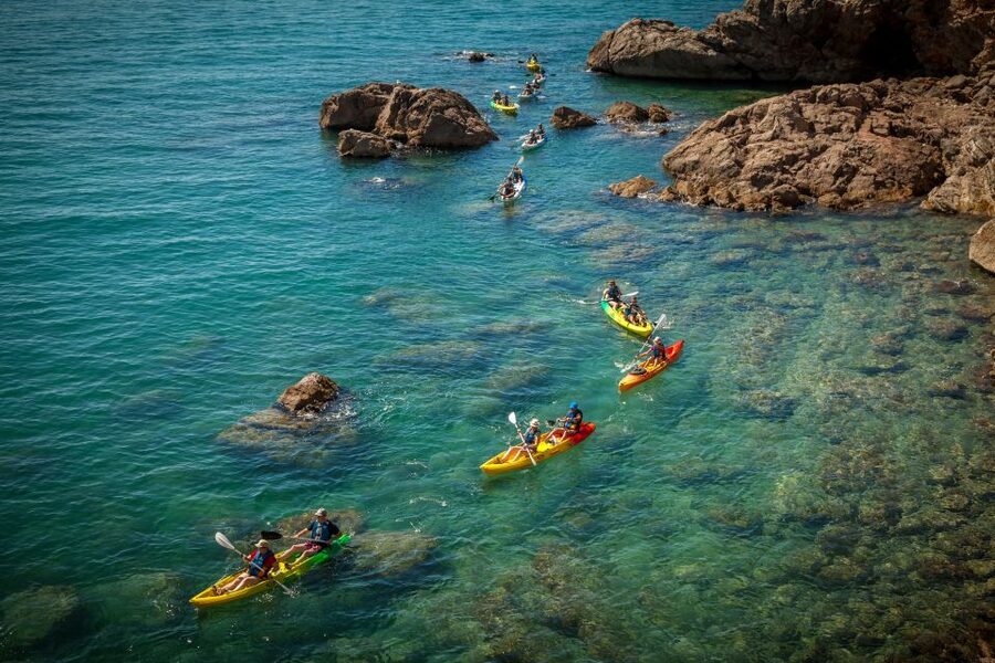 Sea kayak tour: Sète, the French pearl of the Mediterranean - The walk break: why you leave the kayak briefly