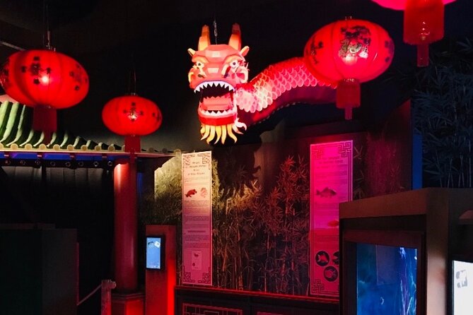 SEA LIFE Paris Val d'Europe Aquarium Entry Ticket - Sharks and the Atlantis-themed room with interactive elements