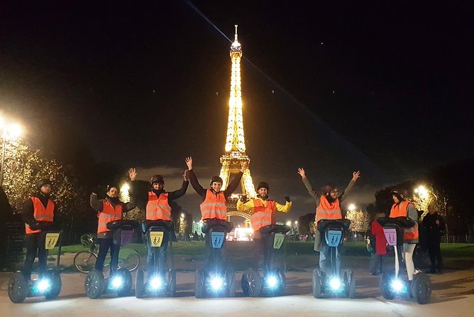 Segway by night ! Illuminated Paris - The 7-stop illuminated route, what each place is like at night