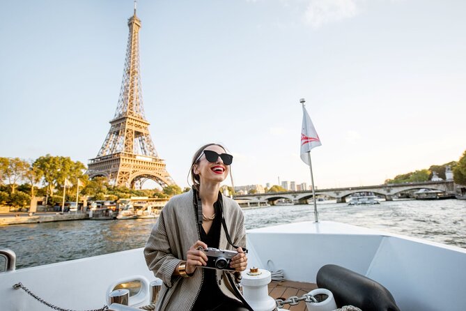Seine River Direct Access Guided Cruise - Champagne and onboard refreshments: optional, not required