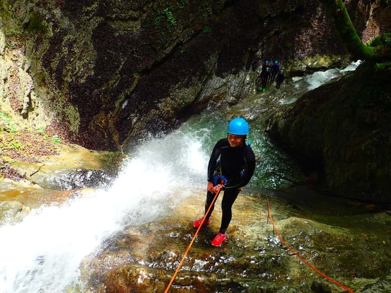 Talloires: Guided Canyoning Experience in Angon Canyon - Angon Canyon, above Lake Annecy: why this route hits so hard