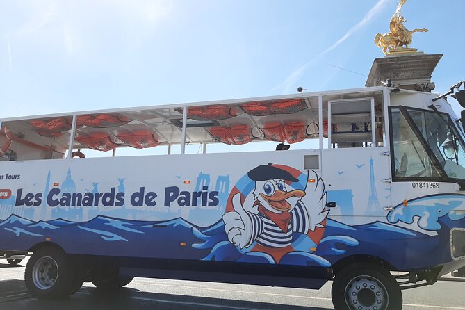 Tours of Paris and the Hauts-de-Seine in an Amphibious Bus - Champs-Élysées, Napoleonic Tales, and a Serious Eiffel Tower View