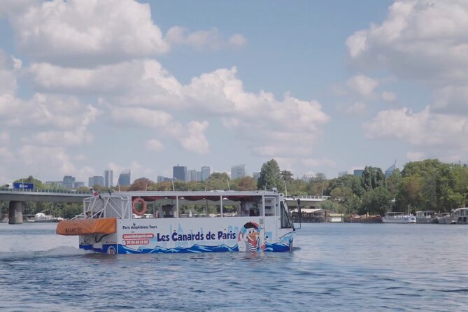 Tours of Paris and the Hauts-de-Seine in an Amphibious Bus - From Boulogne-Billancourt to the Launch Splash at Île Monsieur