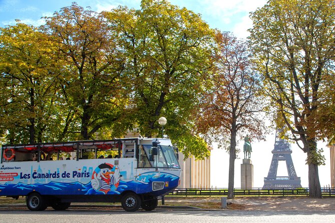 Tours of Paris and the Hauts-de-Seine in an Amphibious Bus - Seine Musicale, Seguin Island, and Saint-Cloud Waterfall Views