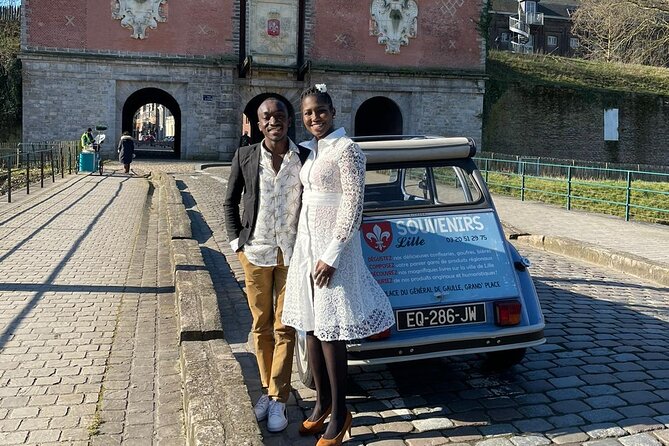 Unique Tour of Lille by Convertible 2CV - 1h00 - Logistics that matter in real life (meeting point, timing, language)