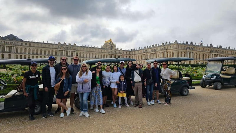 Versailles: Golfcarts & Bikes Guided Tour, Hamlet+Fountains - Key highlights to know before you go