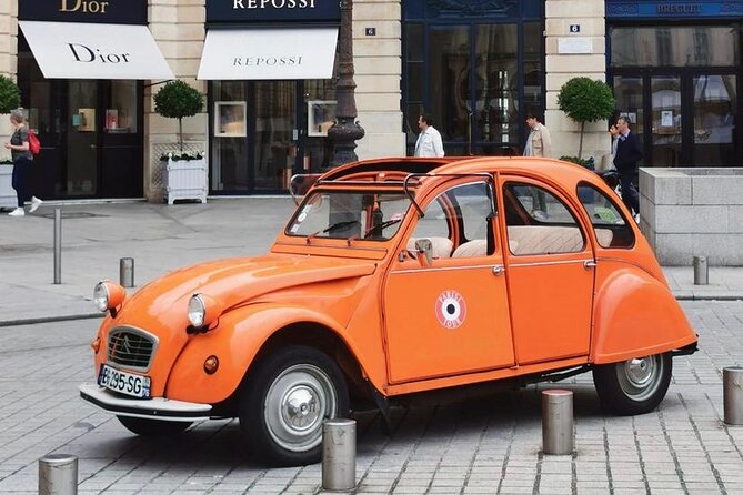 Vintage 2CV Adventure: 1-Hour Paris Highlights Tour - Quartier Latin and Sorbonne vibe: history on small streets