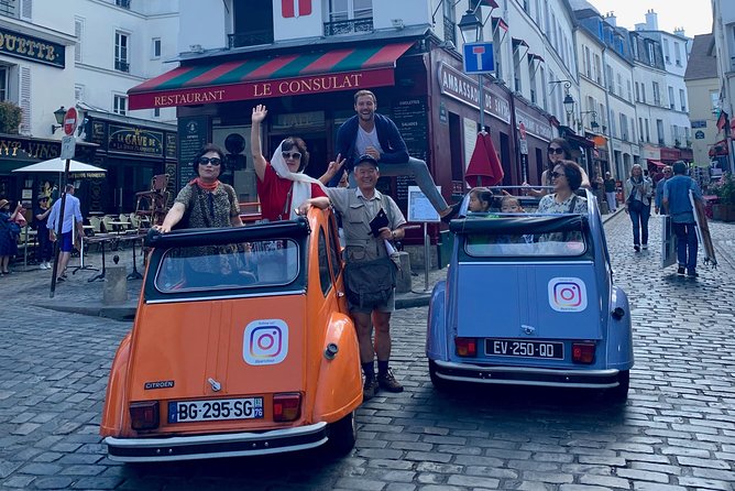 Vintage 2CV Adventure: 1-Hour Paris Highlights Tour - Price and value for a group of up to 3