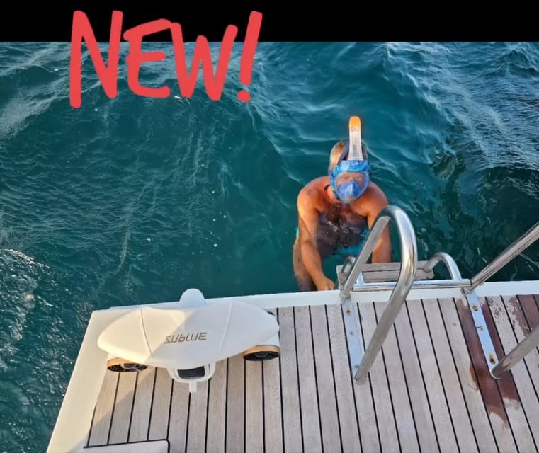 Yacht catamaran trip to the Lavezzi Islands - Comfort rules that keep the day pleasant